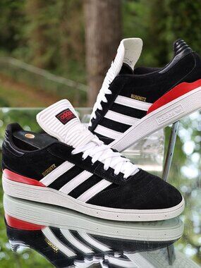 Adidas Busenitz Pro Black White Scarlet